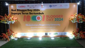 Ikut bloggerDay 2024 Bloggercrony
